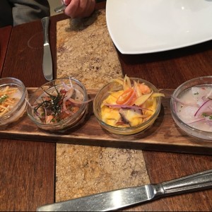 ceviche degustacion