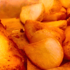 Pollo Asado y Papas