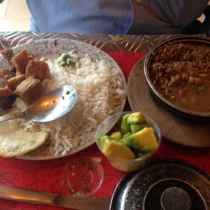cazuela de frijoles