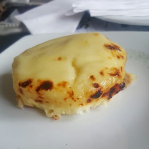 Pure de papa gratinada 