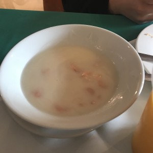 Crema de Camarones