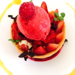 Tartaleta de frutos rojos