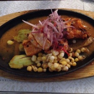 ceviche parrillado
