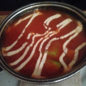 sopa de tomate