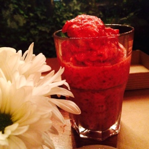 Smoothie de frutos rojos