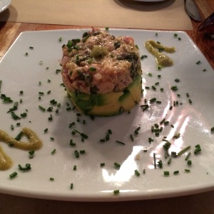 Tartar de salmon