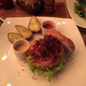 Hamburguesa vegetariana