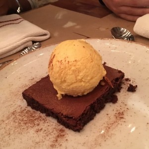 Brownie de la casa
