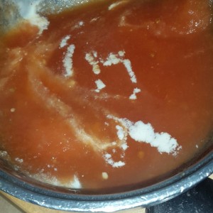 sopa de tomate