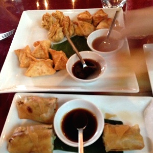 Dim Sum y Egg Rolls