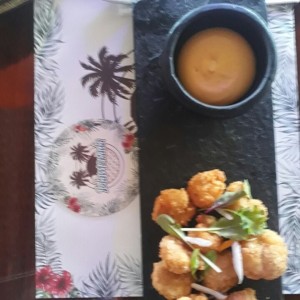 Camarones apanados