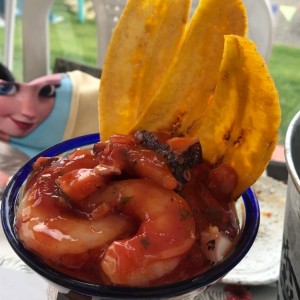 Ceviche Pulpo y Camaron