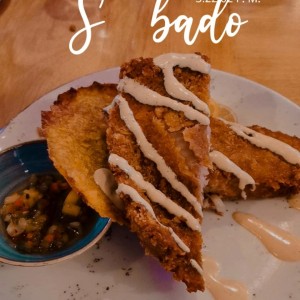 Pescado blanco apanado en coco