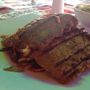 Plantain-Crusted Mahi Mahi