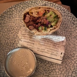 Shawarma lomo de res