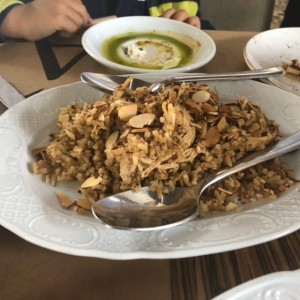 Arroz con almendras