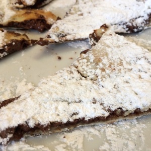 Pizza de Nutella