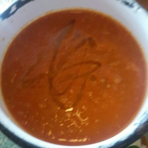 sopa de tomate