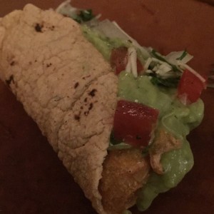 Taco de pescado 