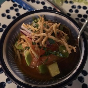 ceviche de Salmon