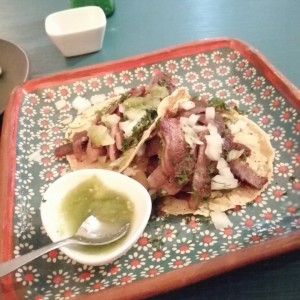 Tacos de lengua