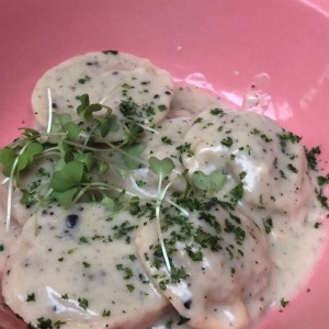 raviolis de conejo 