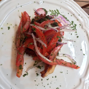 Pulpo a la parrila