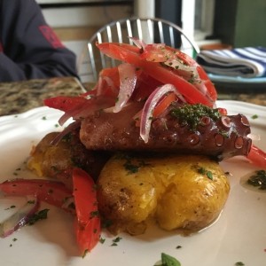 Pulpo a la parrilla