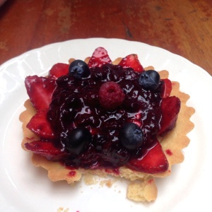Tartaleta de frutos rojos