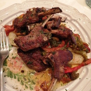 Costilla de cordero