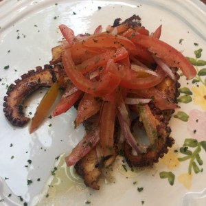 pulpo a la parrilla