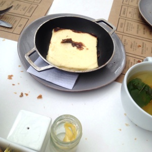 Queso a la plancha