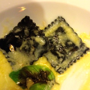Raviolis negros