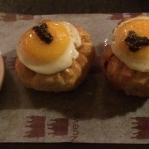Dumplings de lechona