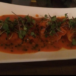 Raviolis de cangrejo