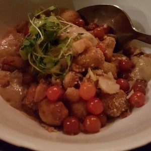 Gnocchis de cuajada