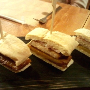 Sandwich de chicharron
