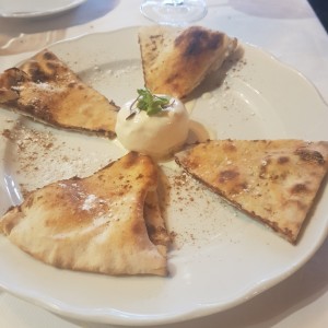 pizza de Nutella