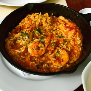 Arroz con langostinos