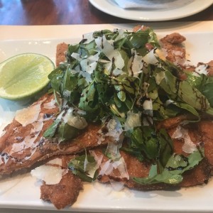 milanesa de ternera