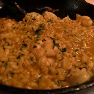 arroz meloso de mariscos