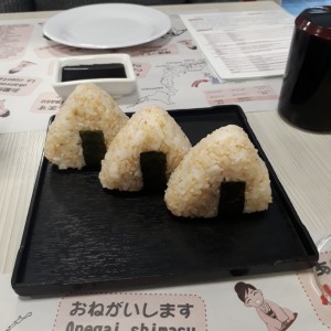 bolitas de arroz