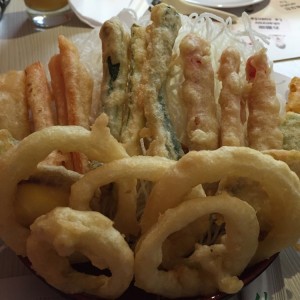 Vegetales tempura