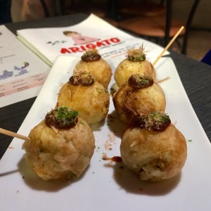 bolas de pulpo