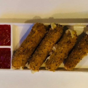 Deditos de mozarella