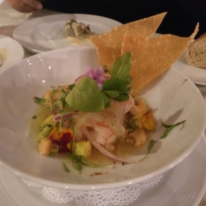 ceviche de camarones