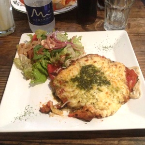 Milanesa Napolitana
