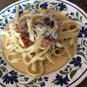 fetuccine carbonara