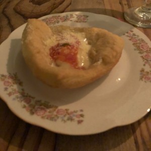 Pizza frita