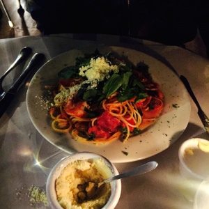 Spaguetti Langostinos